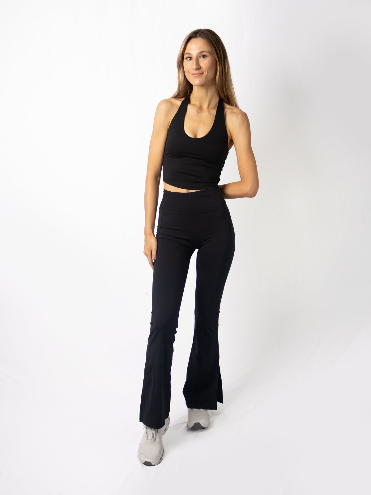 Halter Cropped Tank