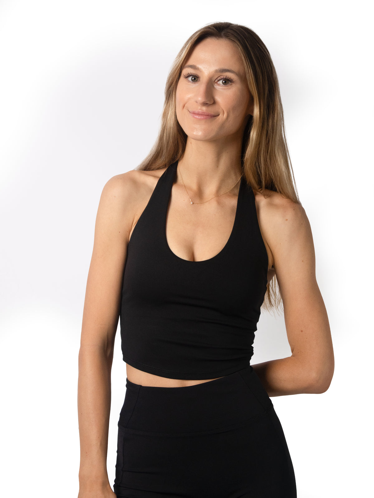 Halter Cropped Tank